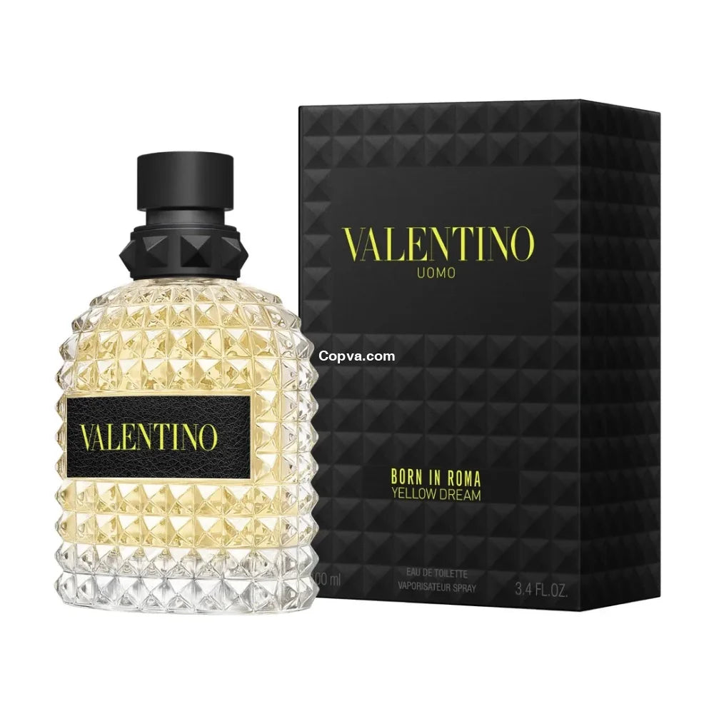 Vale Uomo Born In Roma Yellow Dream Vale For Men 100ml
