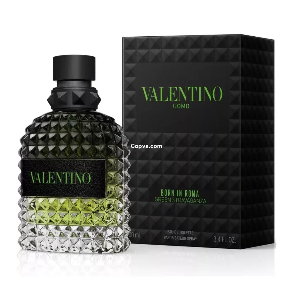 Vale Uomo Born In Roma Green Stravaganza Vale For Men 100ml