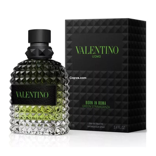 Vale Uomo Born In Roma Green Stravaganza Vale For Men 100ml