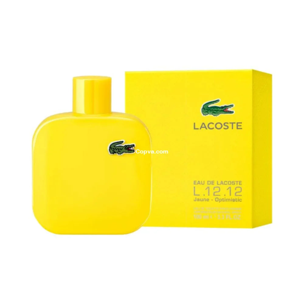 Eau De Lacoste L.12.12 Yellow Lacoste Fragrances For Men 100ml