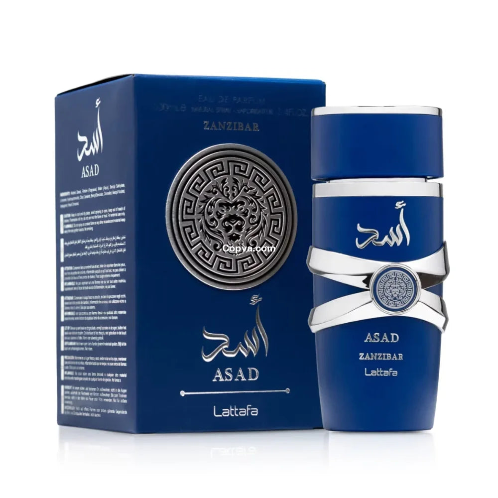 Asad Zanzibar Lattafa Perfumes For Men 100ml