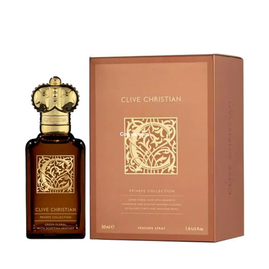 C For Women Green Floral With Scottish Heather Clive Christian For Women 50ml